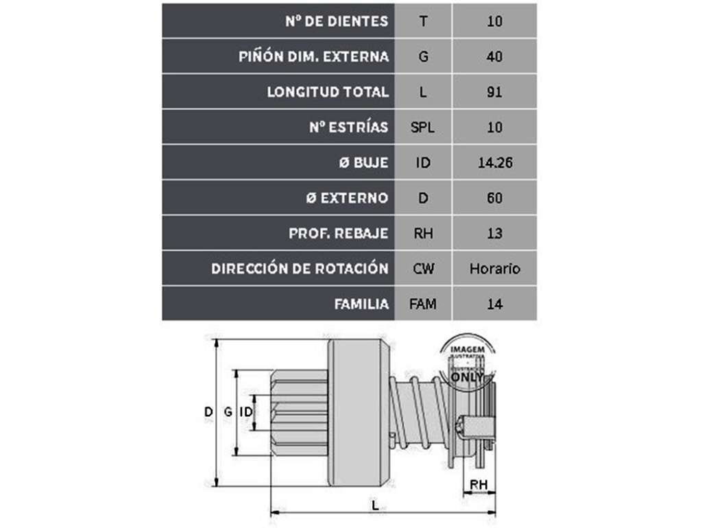BENDIX BOSCH FO CARGO/M-F/PERKINS 6358