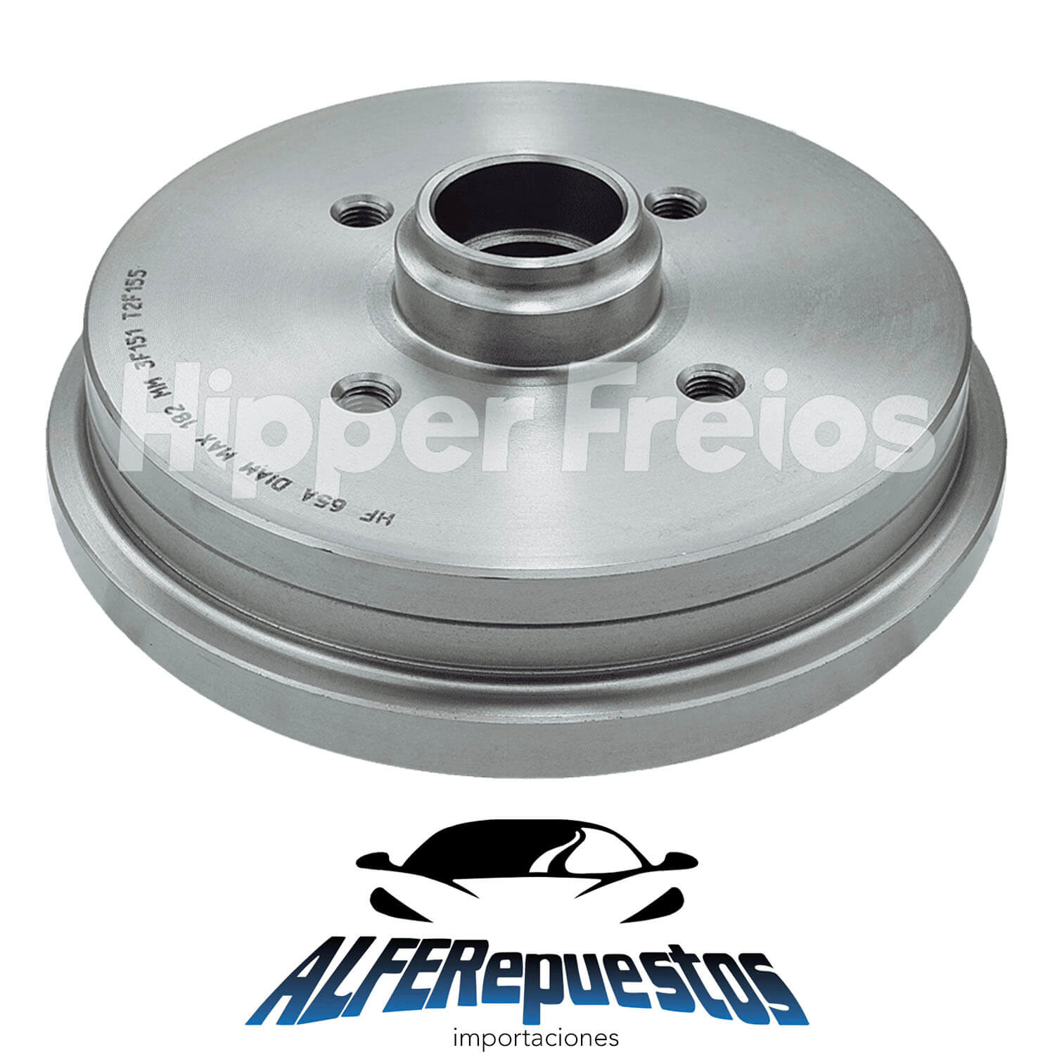 CAMPANA FRENO C/MAZA VW GOL G5 2008- 180MM
