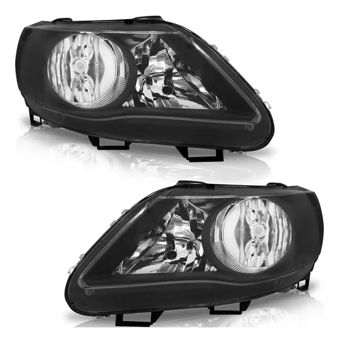 Par de faros delanteros