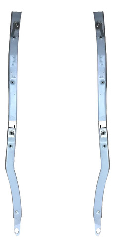 Kit X 2 Guias Traseras Paragolpe Para Chevrolet Aveo G2 G3