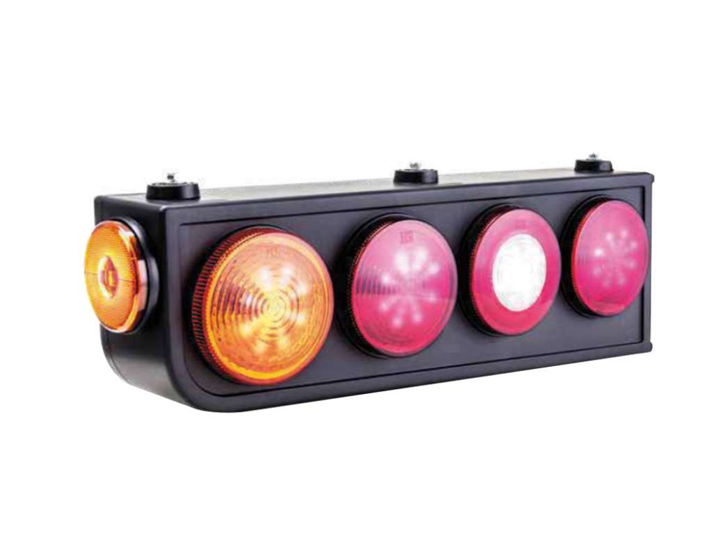 FARO TRASERO UNIV. RANDOM MODULO LED IZQ 12/24V.