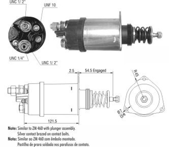 AUTOMATICO ARRANQUE M-BENZ 1632/1634/1938 C/DELCO 24V