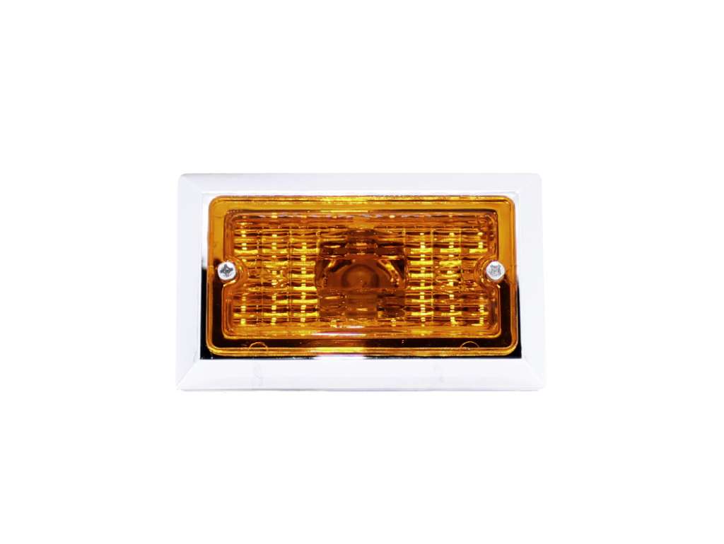 Faro lateral rectangular ámbar