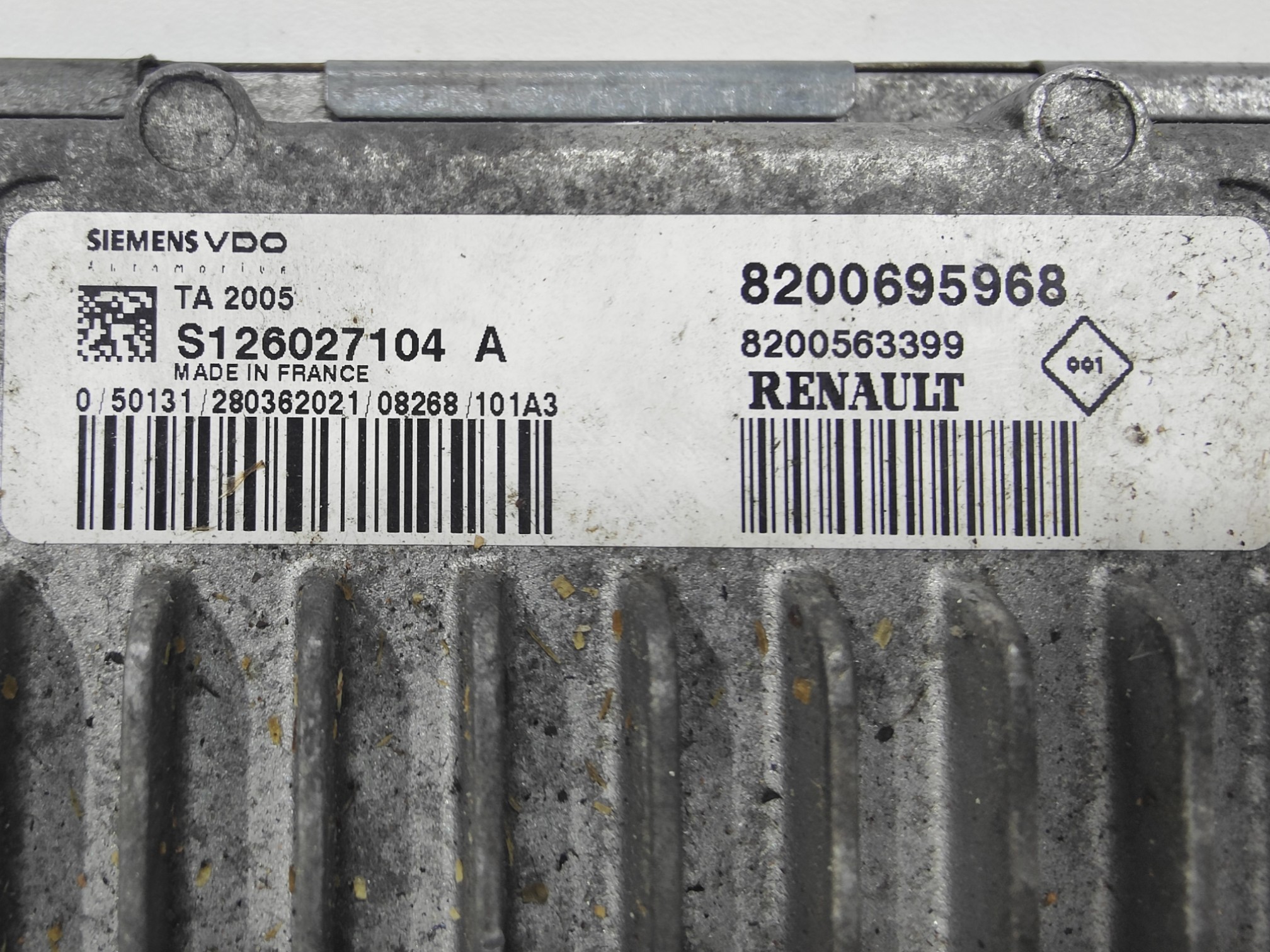 ECU de motor Renault Scenic 1.9dci , Ref: 8230-K3B7