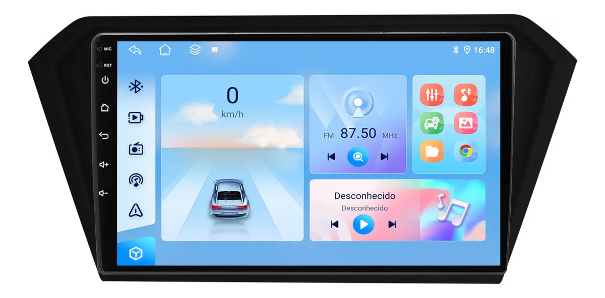 Sistema multimedia QLED 9 pulgadas
