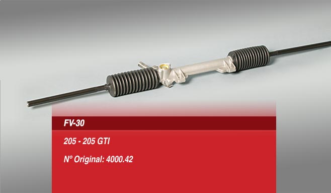 CREMALLERA DE DIRECCION PEUGEOT 205- CITROEN C15 CON ESTRIA [ORIGINAL PSA]