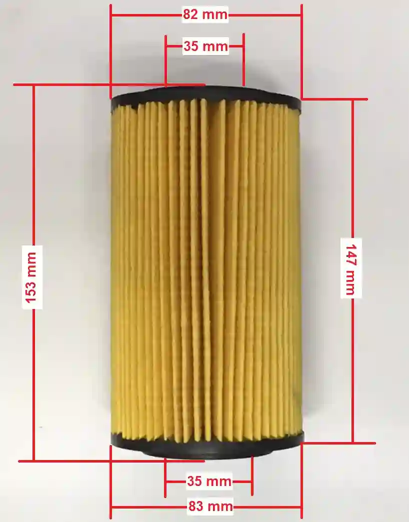 Filtro de aceite tipo cartucho