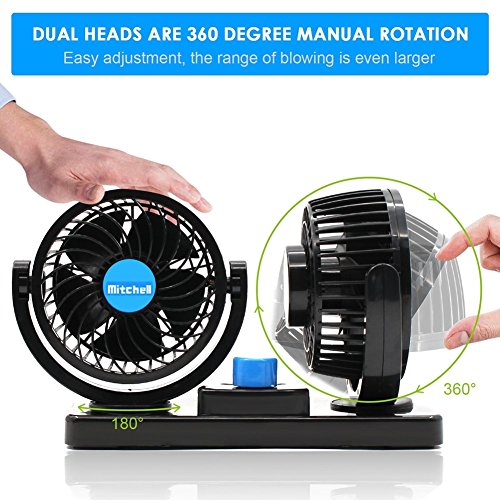 VENTILADOR OSCILANTE 24V DOBLE VELOCIDAD