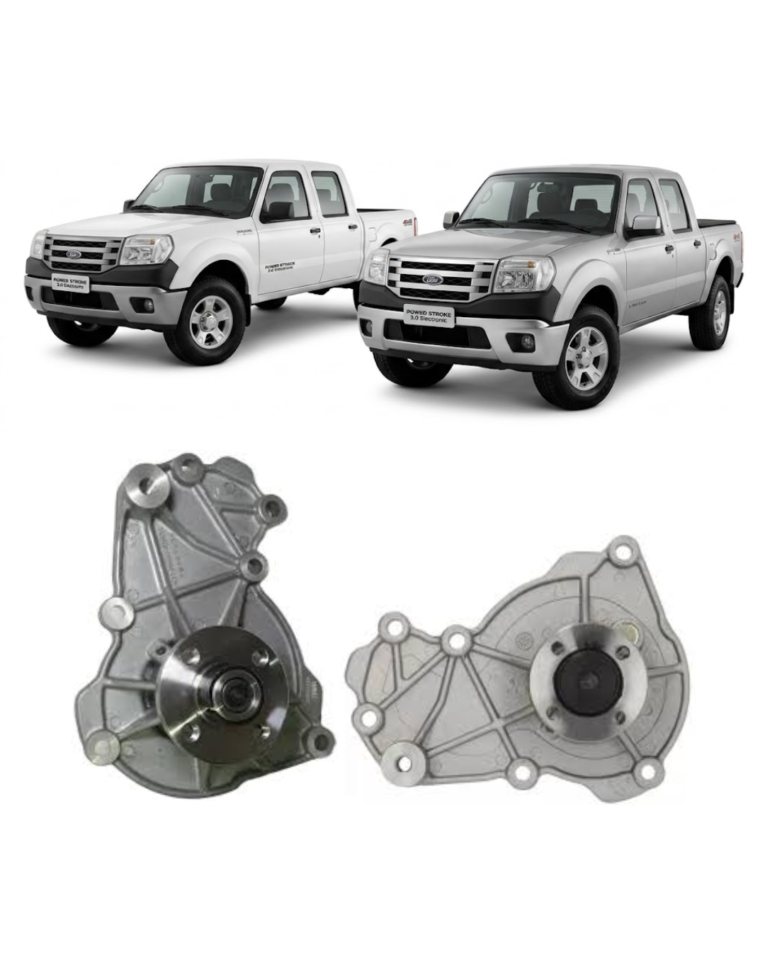 Bomba de Agua VMG – Ford Ranger 3.0 Electronic NGD / Power Stroke (Modelos 2005 a 2012)