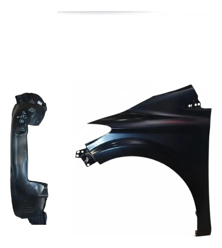 Guardabarro Izquierdo Con Buche Chevrolet Onix 2013 – 2019