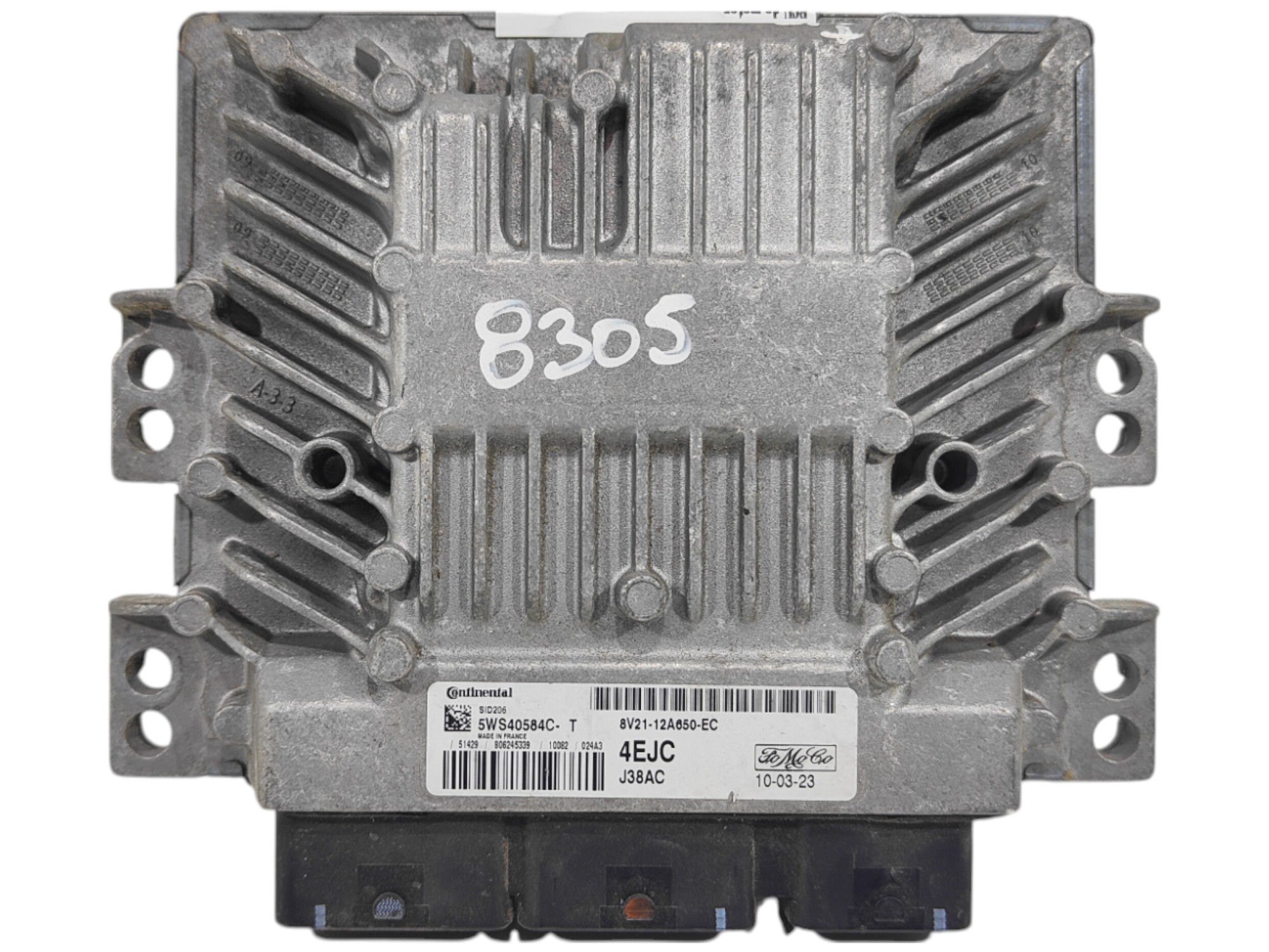 ECU de motor Ford FIESTA VI 1.4 TDCI 50KW , Ref: 8305-K3B10