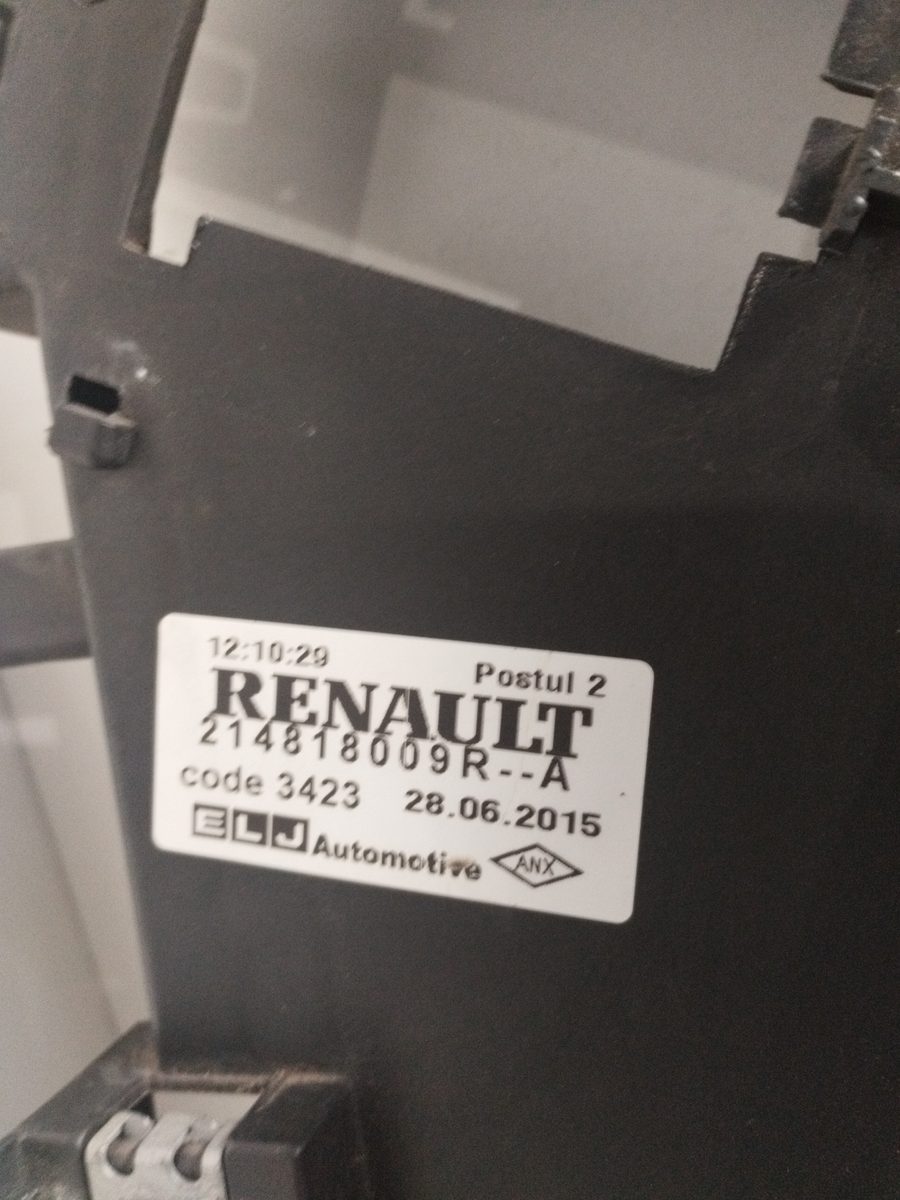 Electroventilador Renault Clio IV desde 2012 1.2 TCE 1.2L 88kW 214818009R