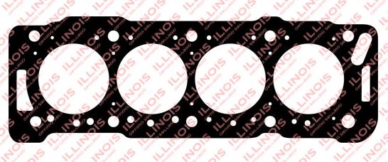 JUNTA DE TAPA CILINDROS CITROEN/PEUGEOT MOTOR DW8 4 MUECAS 1.9 mm ILLINOIS DE AMIANTO [ILLINOIS]