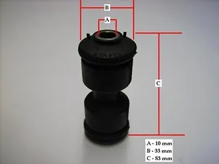 BUJE ELASTICO TRA GM CORSA P-UP 97 SAMPEL