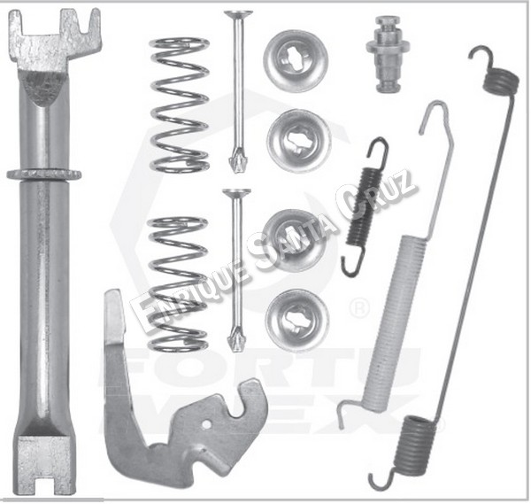 Kit de regulador de freno trasero izquierdo