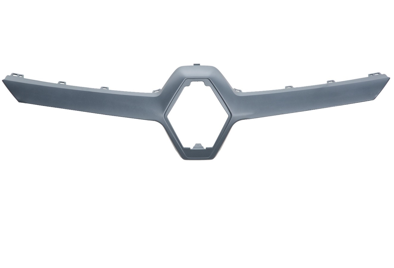 Moldura de paragolpe delantero para Renault Megane III, negra