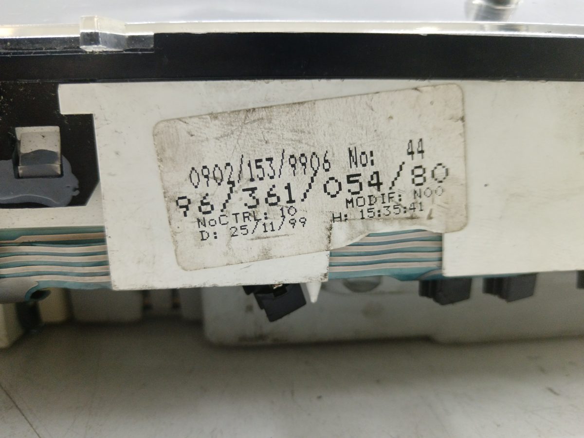 Tablero de Instrumentos Citroën Berlingo 1996-2002 2.0 HDi CAT (RHY / DW10TD) 9636105480
