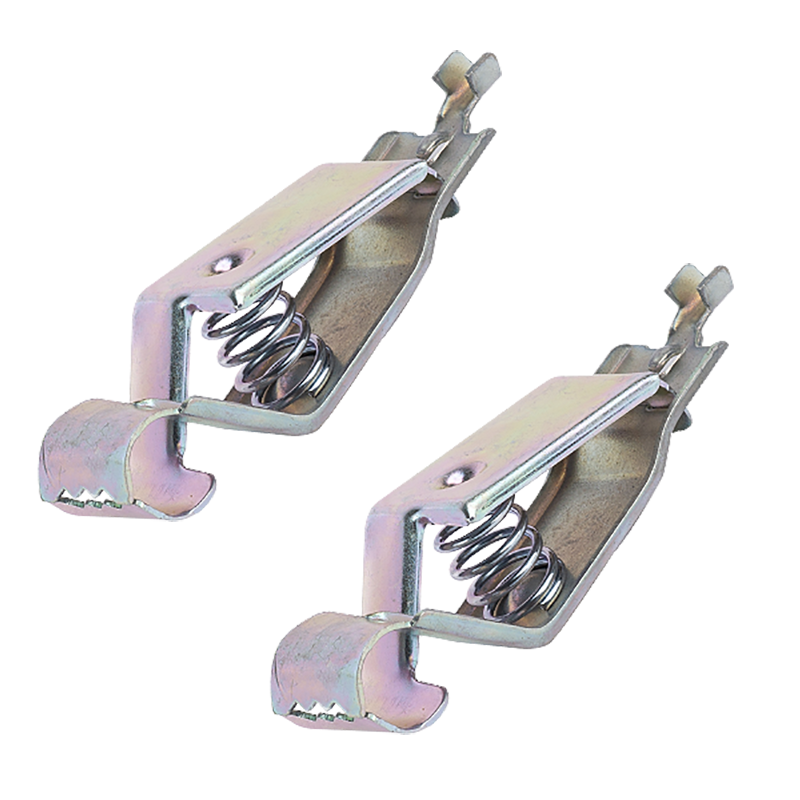 Kit 2 Pinzas Batería Puente Borne Grande 100 Amp Auto Camioneta 5033