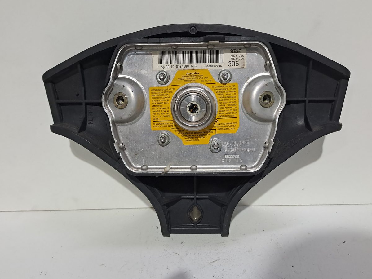 Airbag Delantero Conductor Peugeot 306 Berlina 3/4/5 Puertas (S2) 1997-2003 96206570ZL