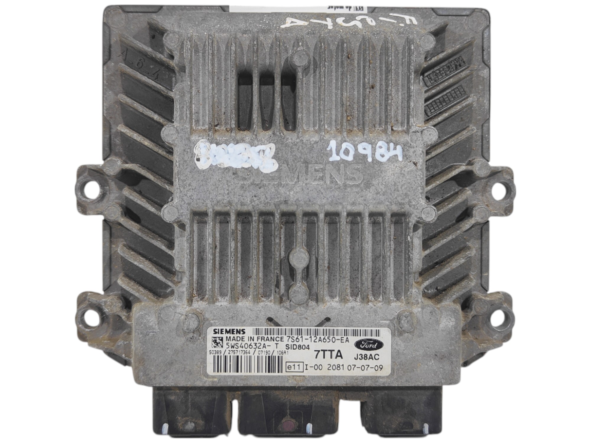 ECU de motor Ford Fiesta TdCi 1.4 2007, Ref: 10984-K3B12