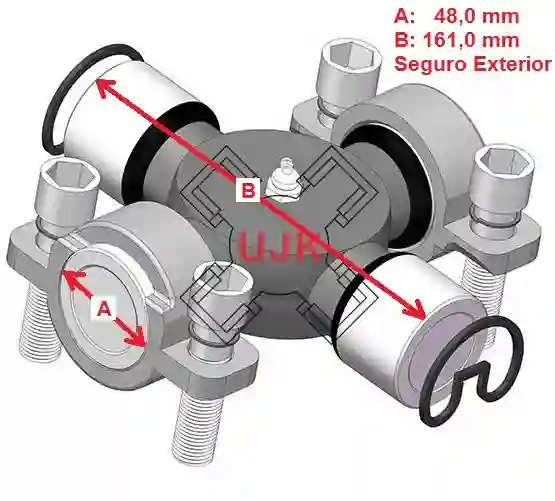 CRUCETA 48.00mm SCANIA