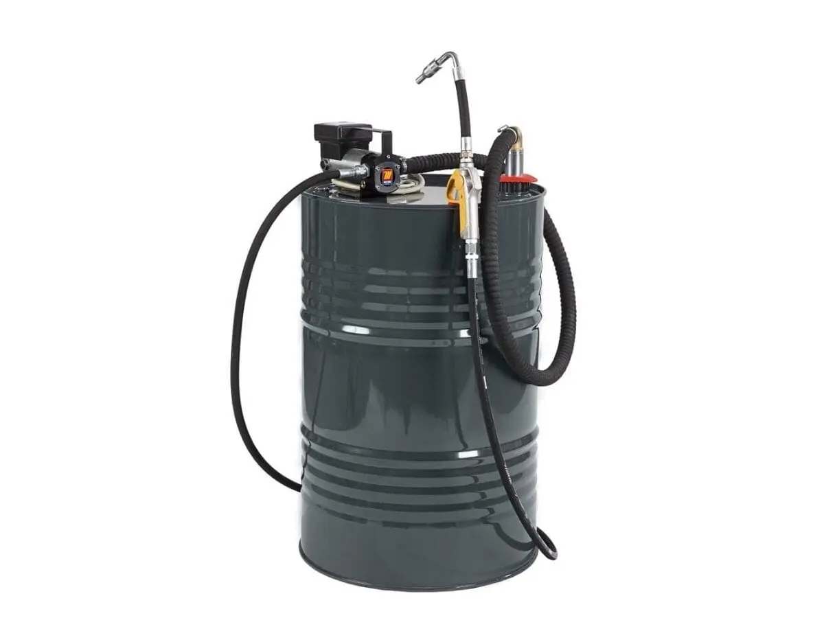 Kit Bomba Eléctrica 12V Para Aceite Bidones 180-220L Meclube