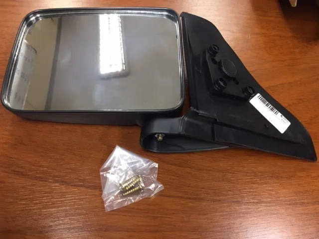 Espejo retrovisor exterior izquierdo negro manual