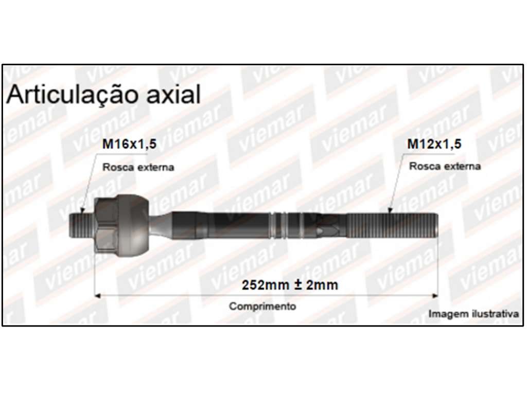 PUNTERO CREMALLERA GM SPARK/DAE MATIZ 98/.. DM