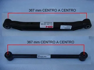 Barra tensora trasera