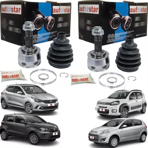 Par Homocinetica 21×22 Fiat Argo Mobi Palio Uno 2010/2022…