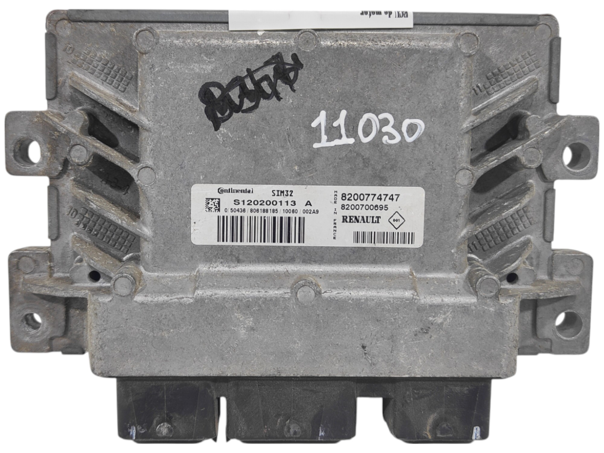 ECU de motor Renault TWINGO 1.2 16V 58CV , Ref: 11030-K3C11