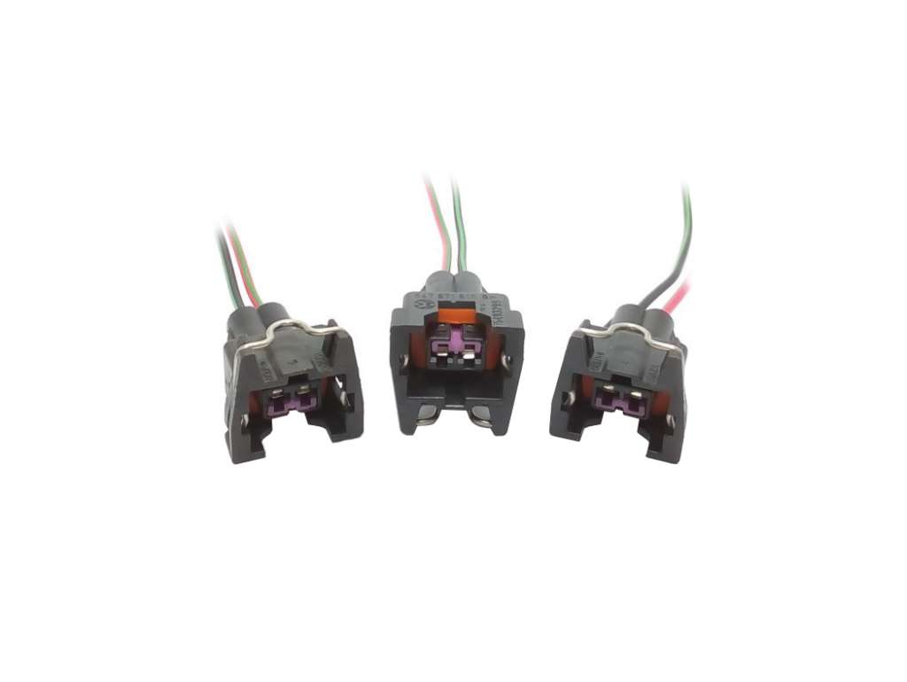 Conector de sensor de rotación y ficha de inyector
