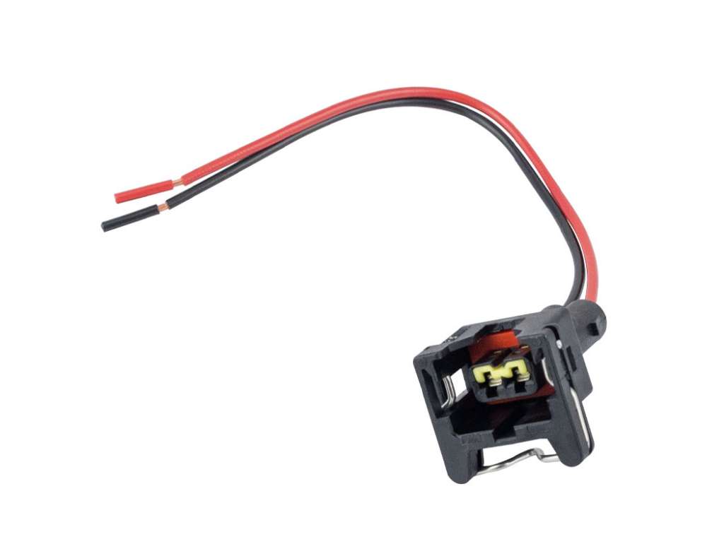 Conector de sensor de rotación y ficha de inyector