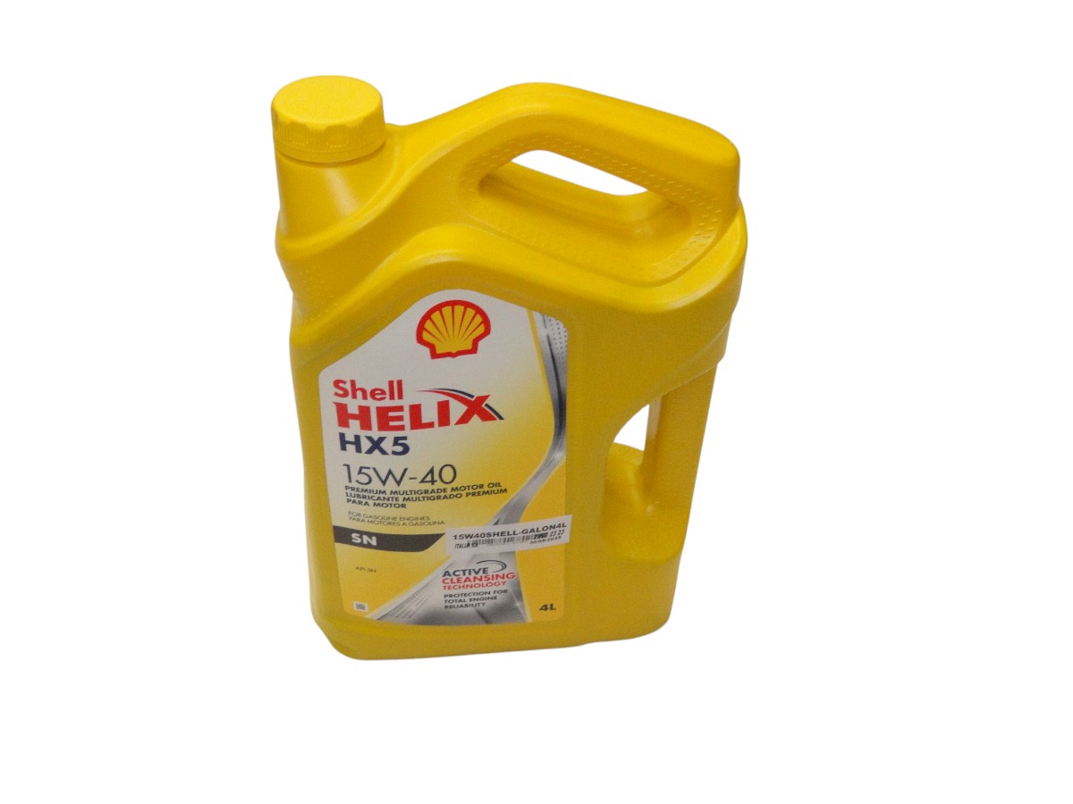 ACEITE MOTOR DIESEL 15W40*SHELL GALON 4 LITROS