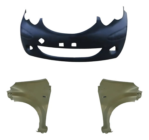Kit Paragolpe Con Guardabarro Para Byd F0