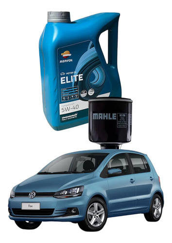 Aceite + Filtro Volkswagen Fox 1.6 Nafta