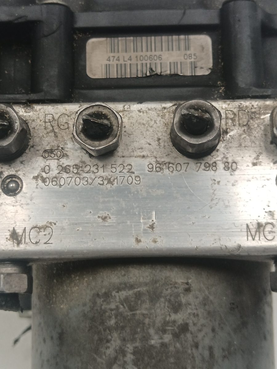 Modulo Abs Citroën Xsara Picasso 1999-2011 2.0 HDi 90 SX Top 2.0L 66kW 0265231522