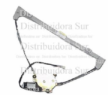 MAQUINA ALZA CRISTAL RENAULT CLIO DELANTERA IZQUIERDA MODELO VIEJO ELECTRICA SIN MOTOR 5 PUERTAS [DISTRIBUIDORA SUR]