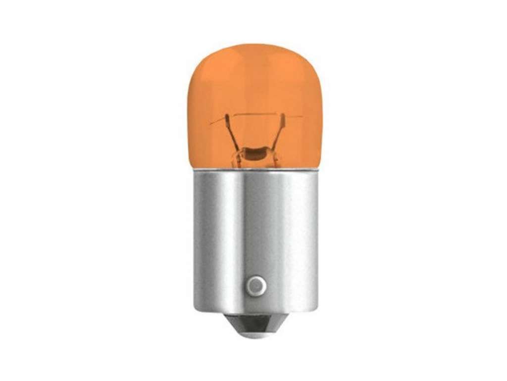 LAMPARA 12V. 10W. 1P BAY15S AMBAR