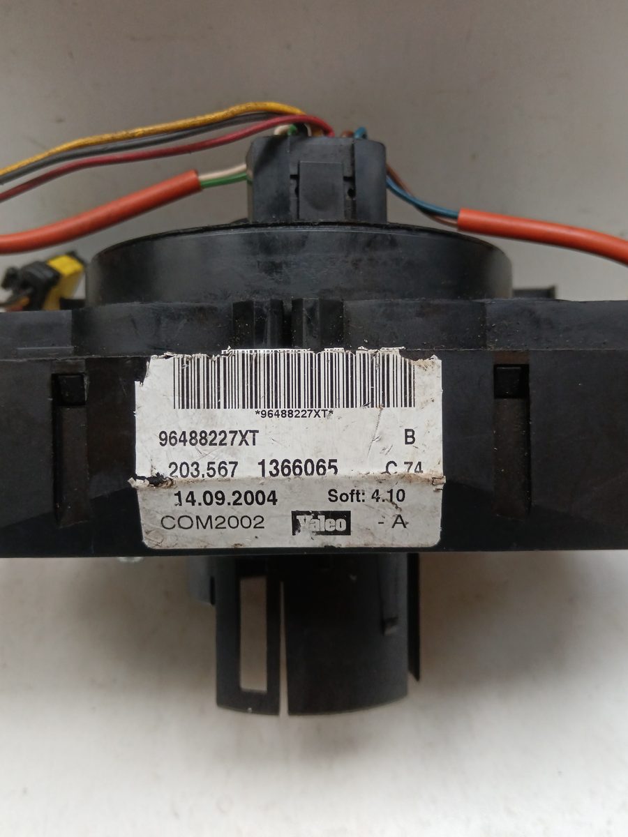 Llave de Luces Limpiaparabrisas Citroën C3 1995-2010 1.4 HDi Exclusive 96488227XT