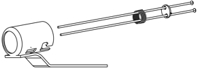 PORTALAMPARA BAIML R 004 BAYONETA DOS POLOS