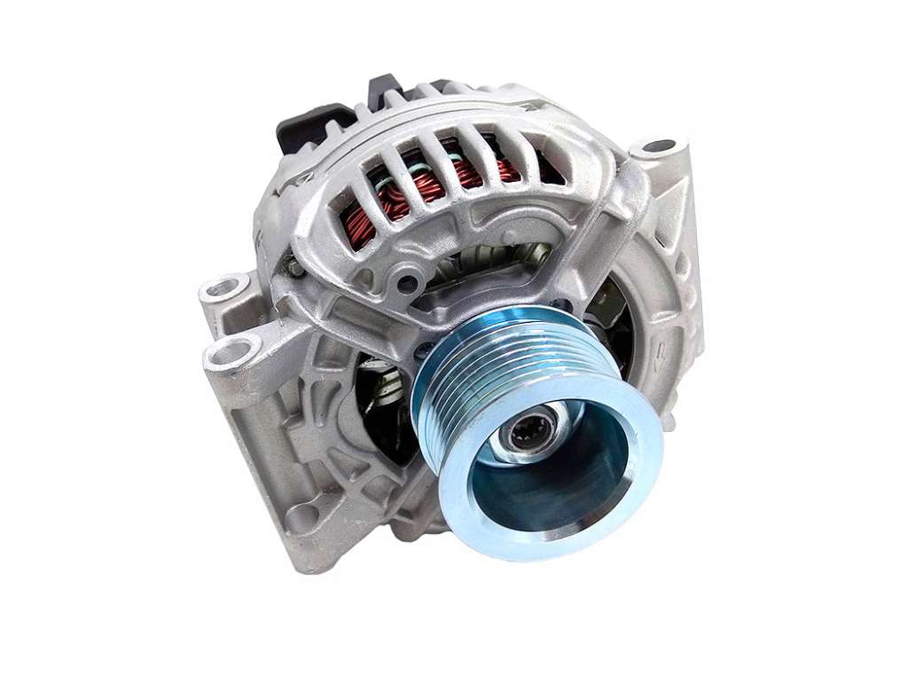Alternador 12V con polea de 6 canales
