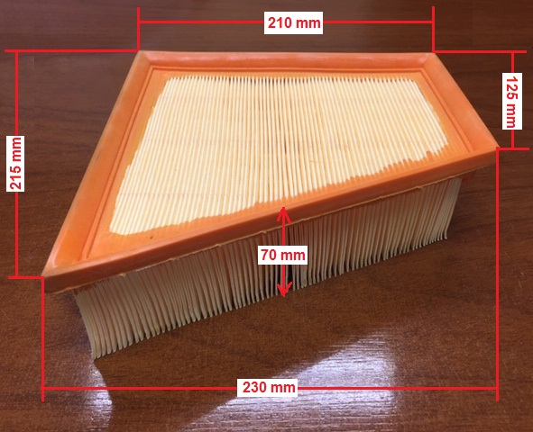 FILTRO AIRE VW (CA9431)