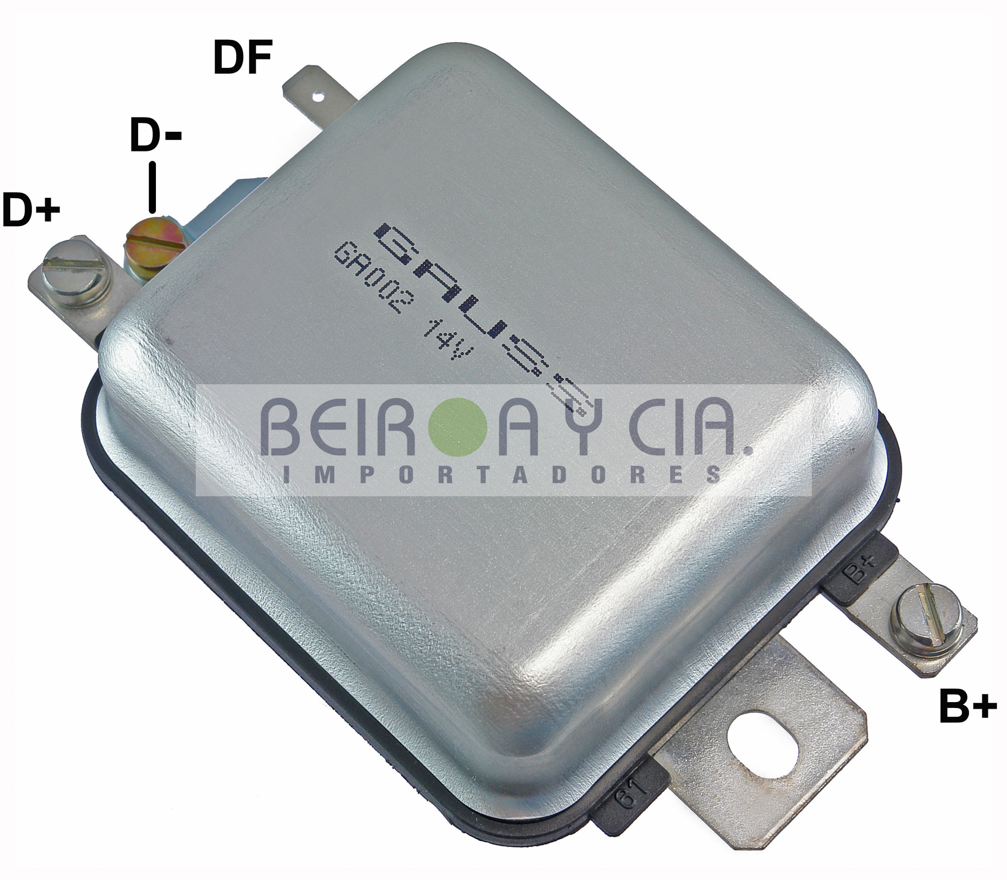 REGULADOR GAUSS GA 002 DINAMO VW 12 VOLT