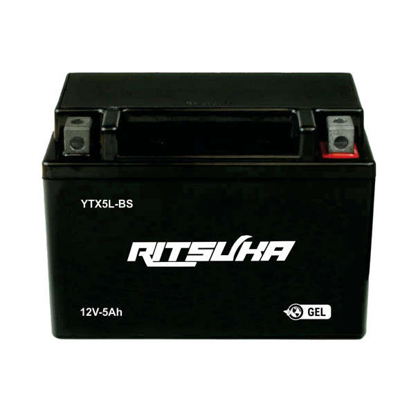 BATERIA DE GEL SMF PARA MOTO 12V 4AH 114X70X105 YTX5L-BS