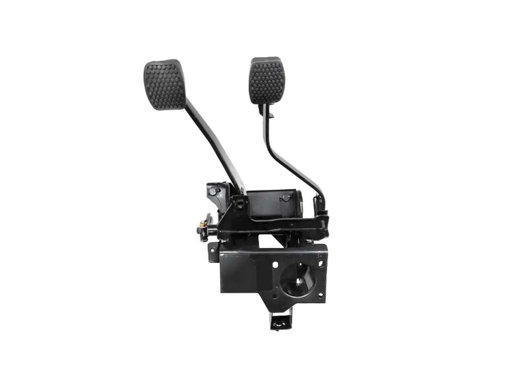 Pedalera de freno y embrague con soporte