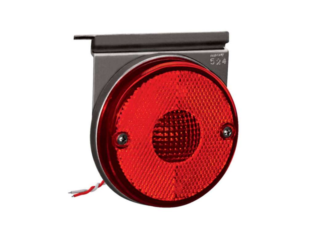 Faro lateral universal rojo LED 12V/24V