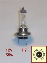 Lámpara Halógena H7 12V 55W