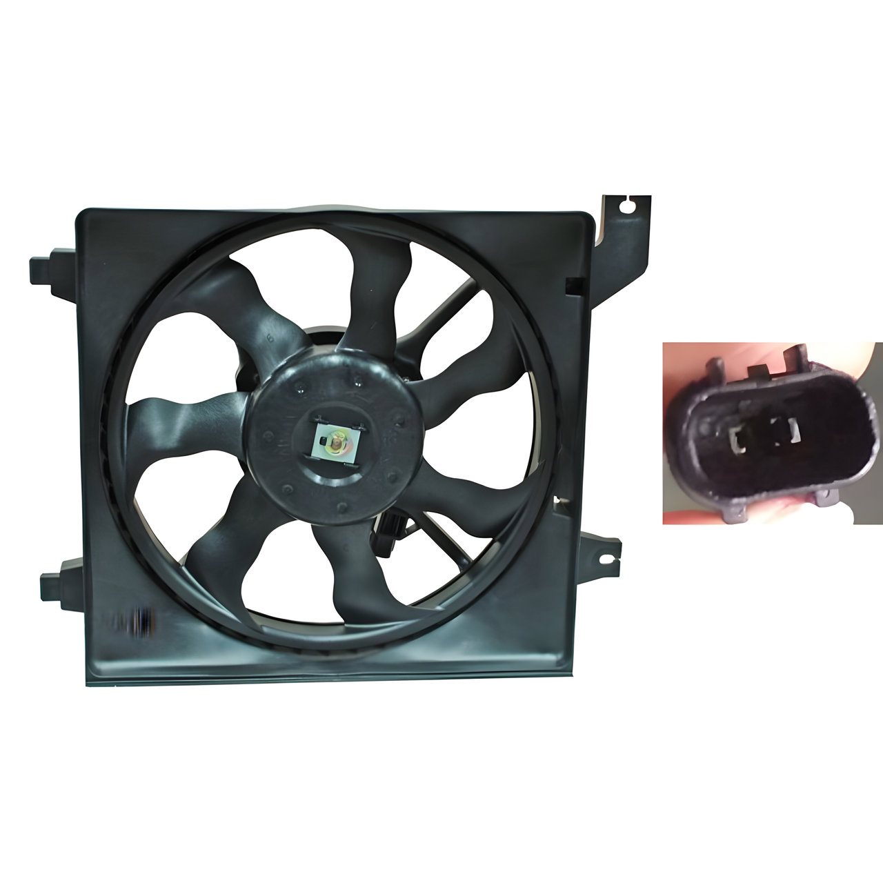 ELECTROVENTILADOR CON SOPORTE -TYC