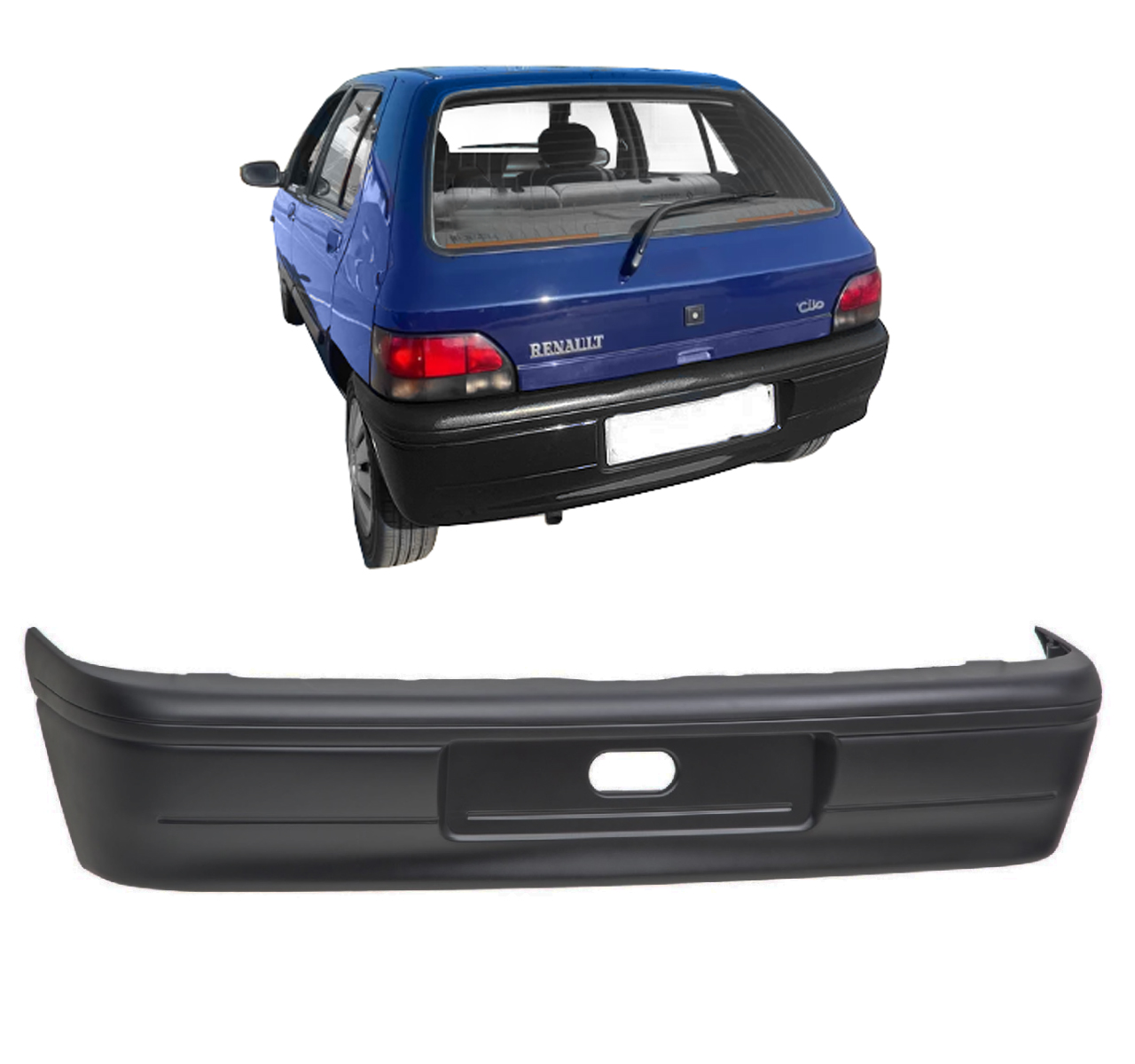 Paragolpes trasero
